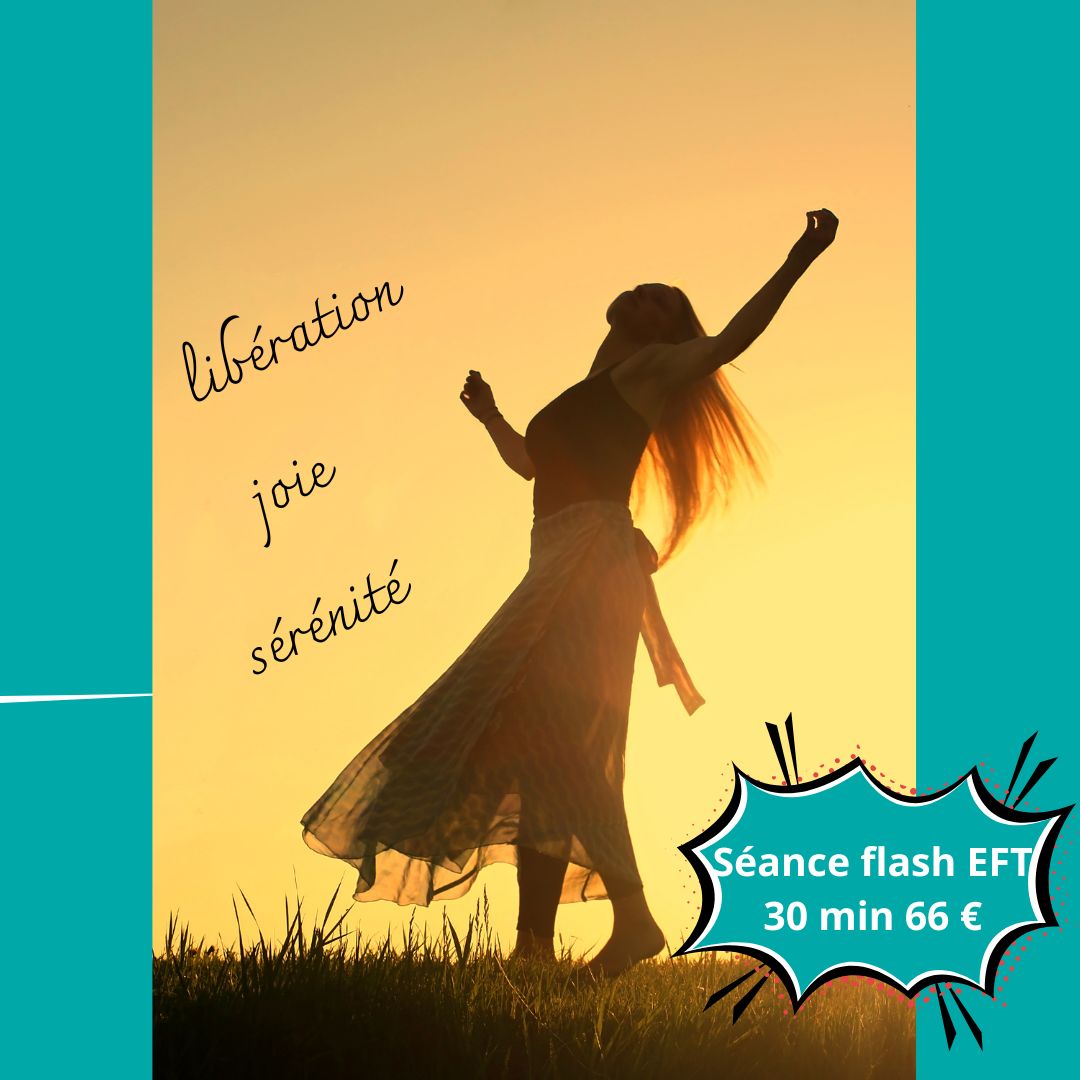 EFT lib&eacute;ration joie s&eacute;r&eacute;nit&eacute; celine rigaudeau coach de vie